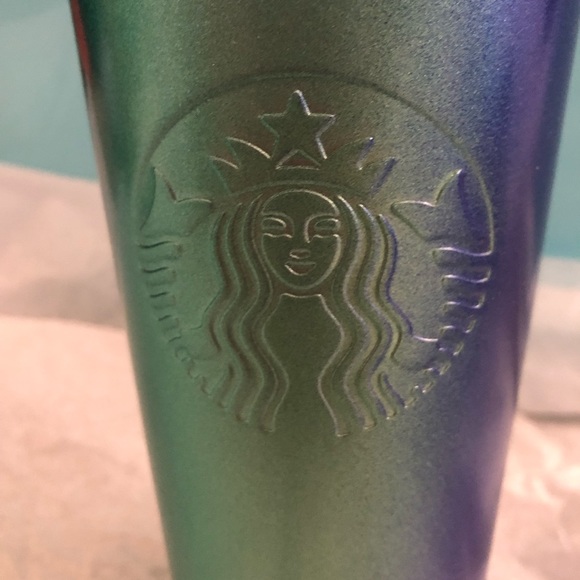 Starbucks Blue/Green Iridescent Tumbler
